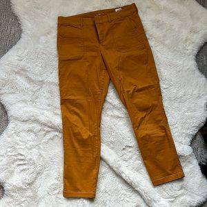 Mustard yellow pixie pants